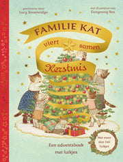 Familie Kat - Viert samen Kerstmis - Kartonboek