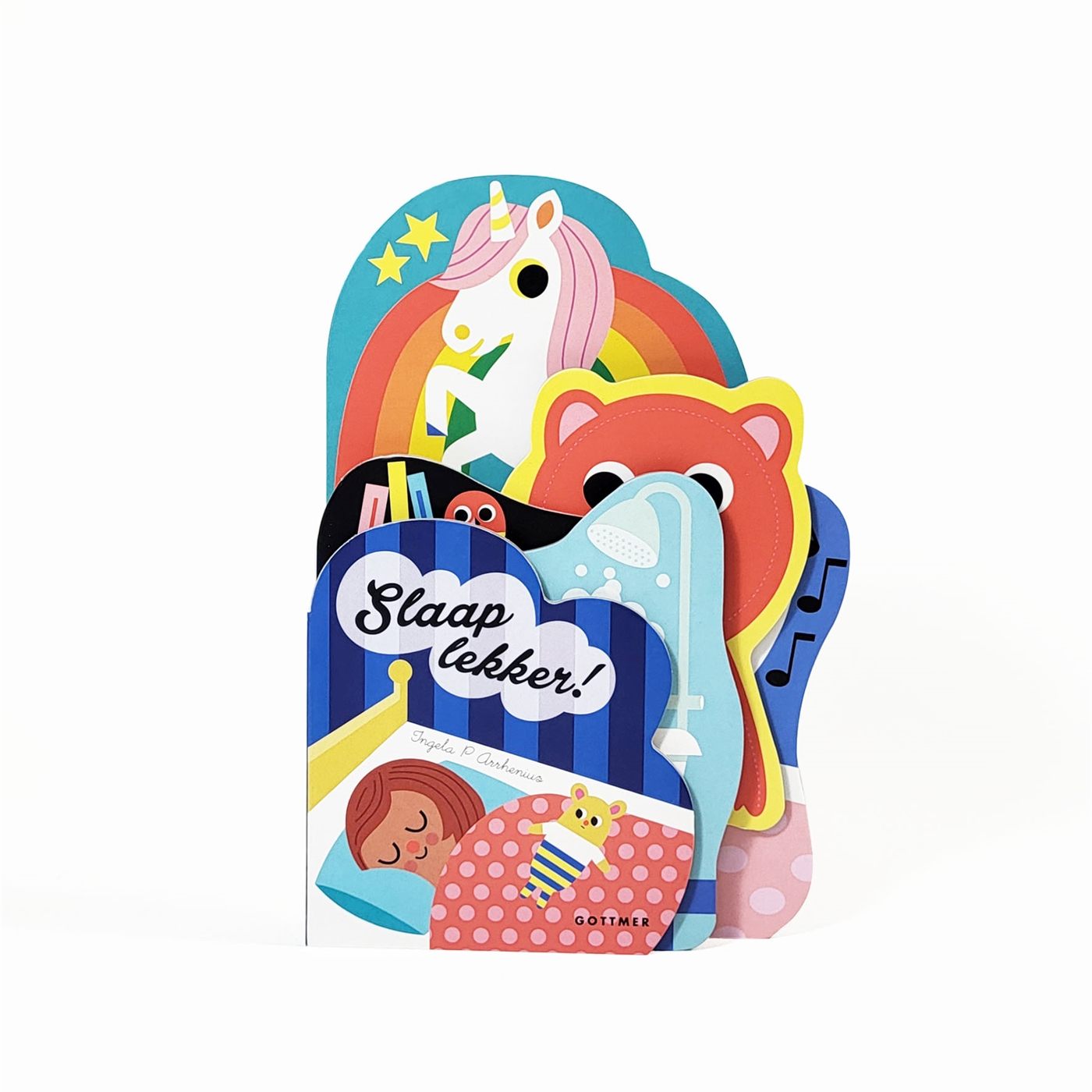 Pearls & Swines Slaap lekker - 3D - Kartonboek - Pearls & Swines