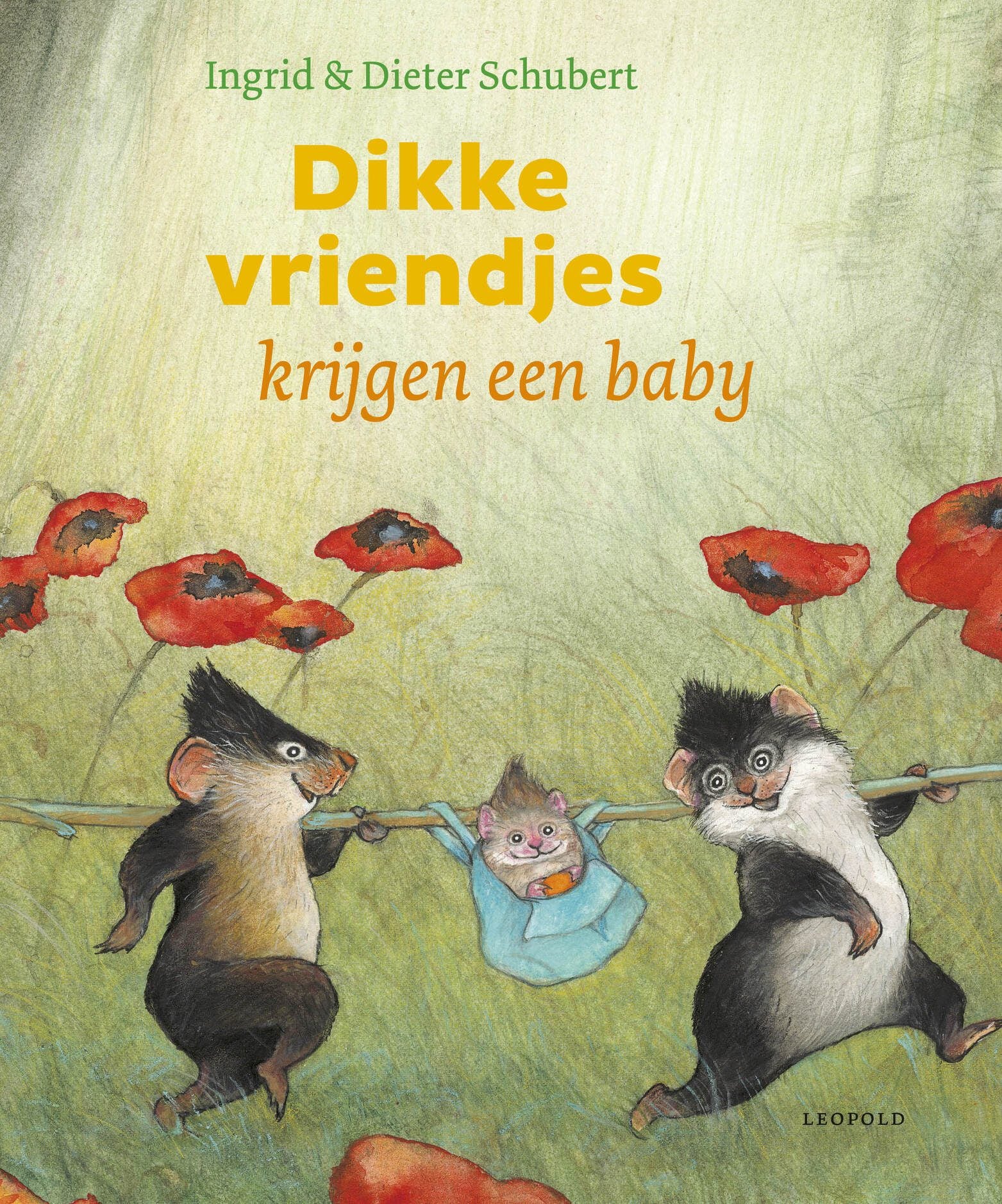 Pearls & Swines Dikke vriendjes krijgen een baby - Prentenboek - Pearls & Swines