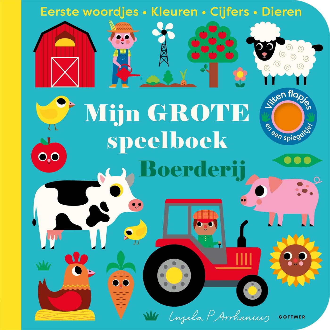 Pearls & Swines Mijn grote speelboek - Boerderij - Flapjesboek - Pearls & Swines