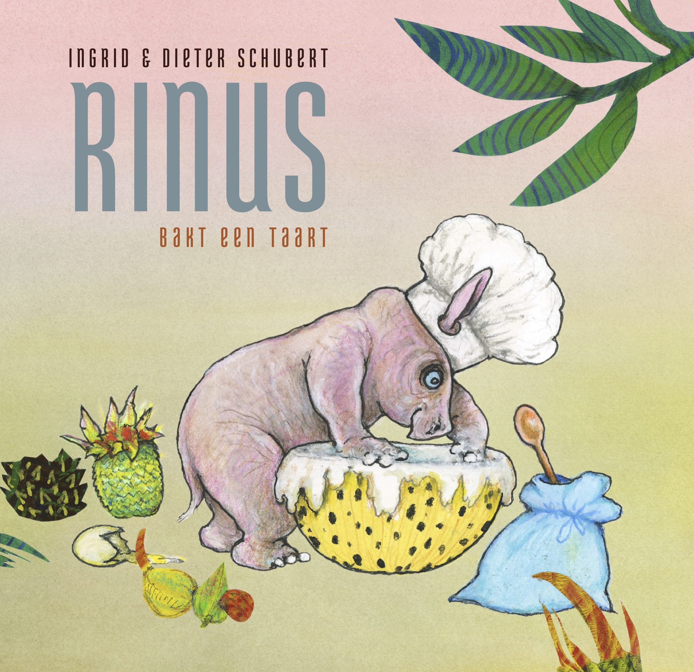 Pearls & Swines Rinus bakt een taart - Kartonboek - Pearls & Swines