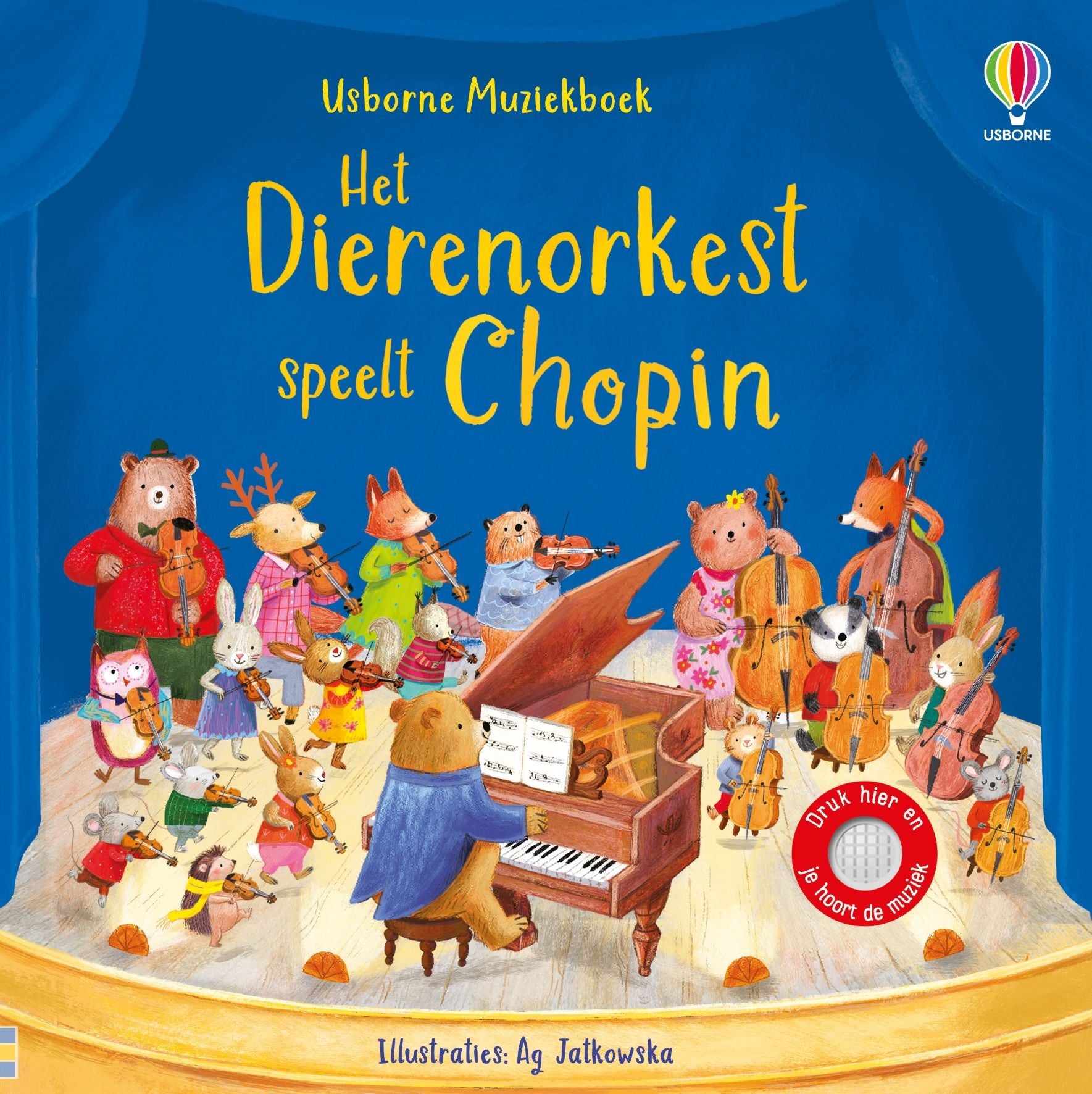 Pearls and Swines Het Dierenorkest speelt Chopin - Geluidenboek - Pearls & Swines