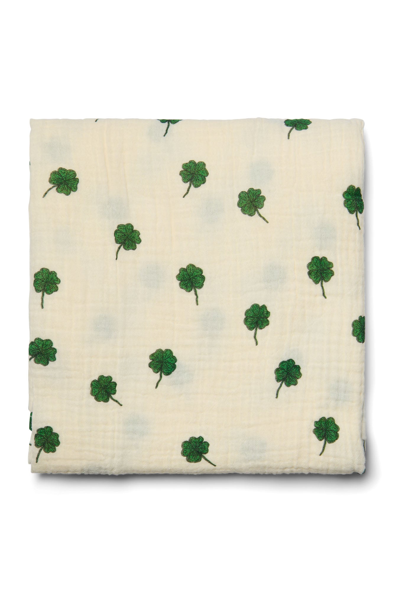 Pearls and Swines Studio Noos - Swaddle Large - White Clover - Pearls & Swines