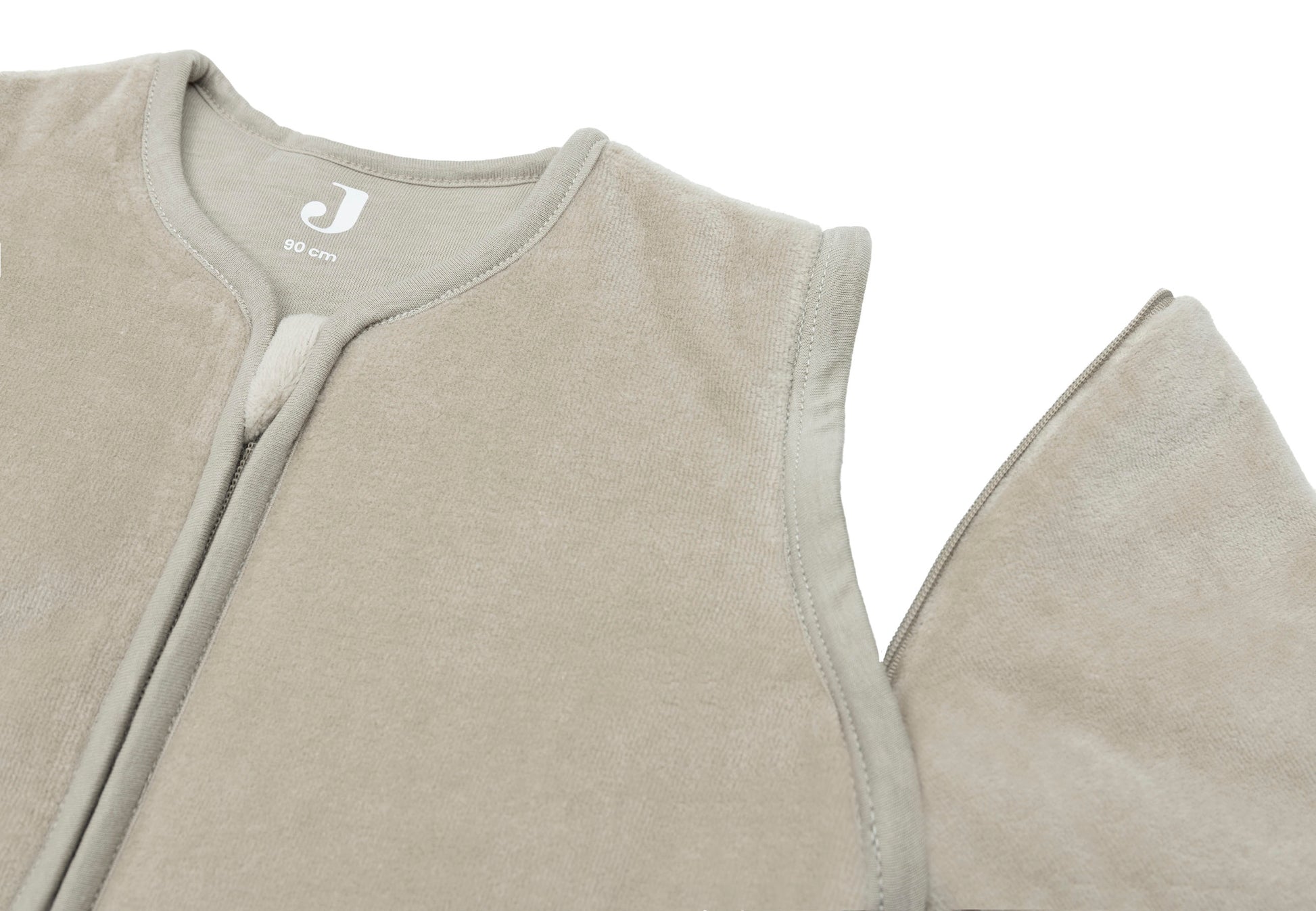 Jollein Jollein - Baby Sleeping Bag with Removable Sleeves - Velvet Olive Green - Pearls & Swines
