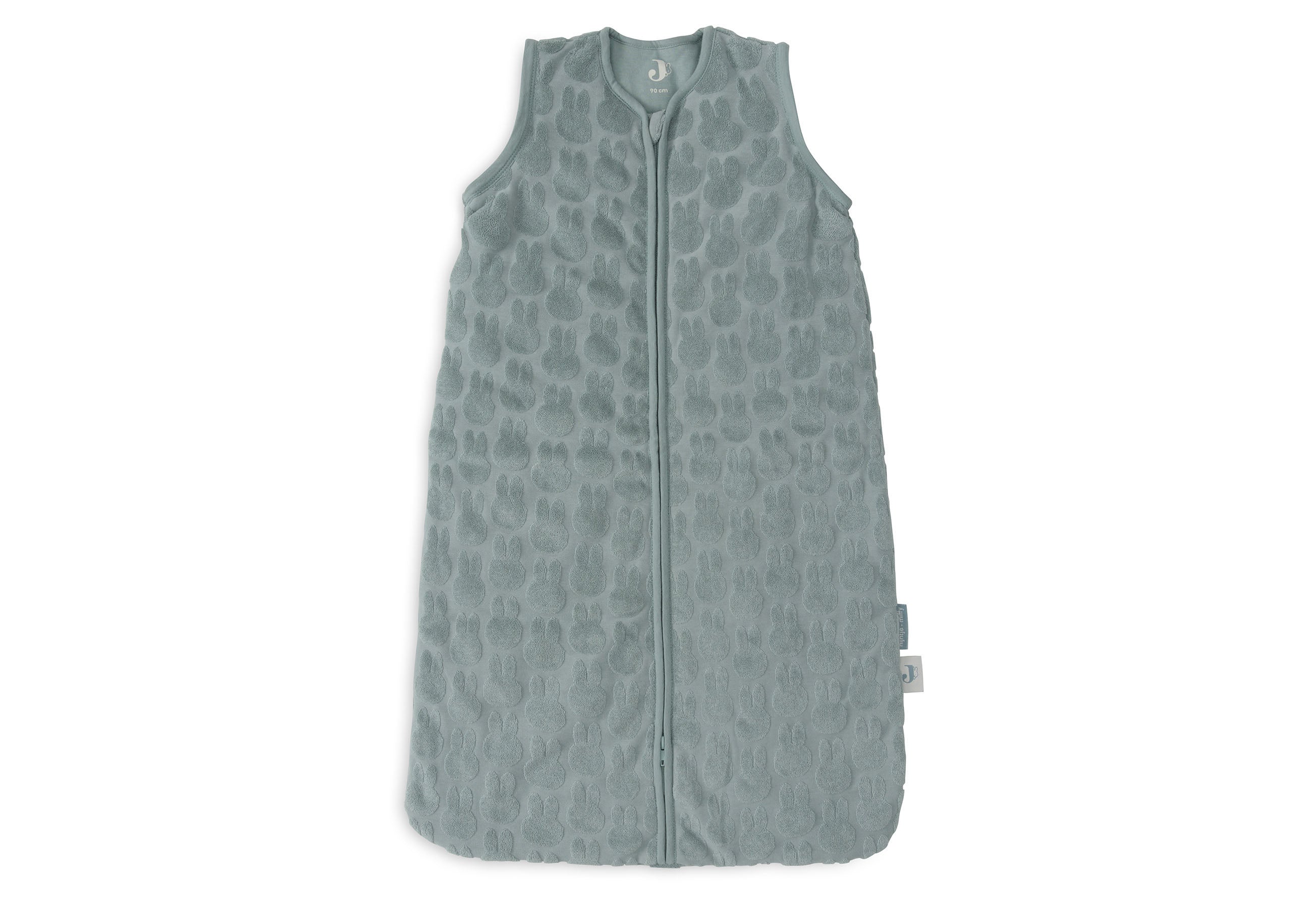 Jollein Jollein - Baby Sleeping Bag with Removable Sleeves - Miffy Jacquard - Sea Green - Pearls & Swines