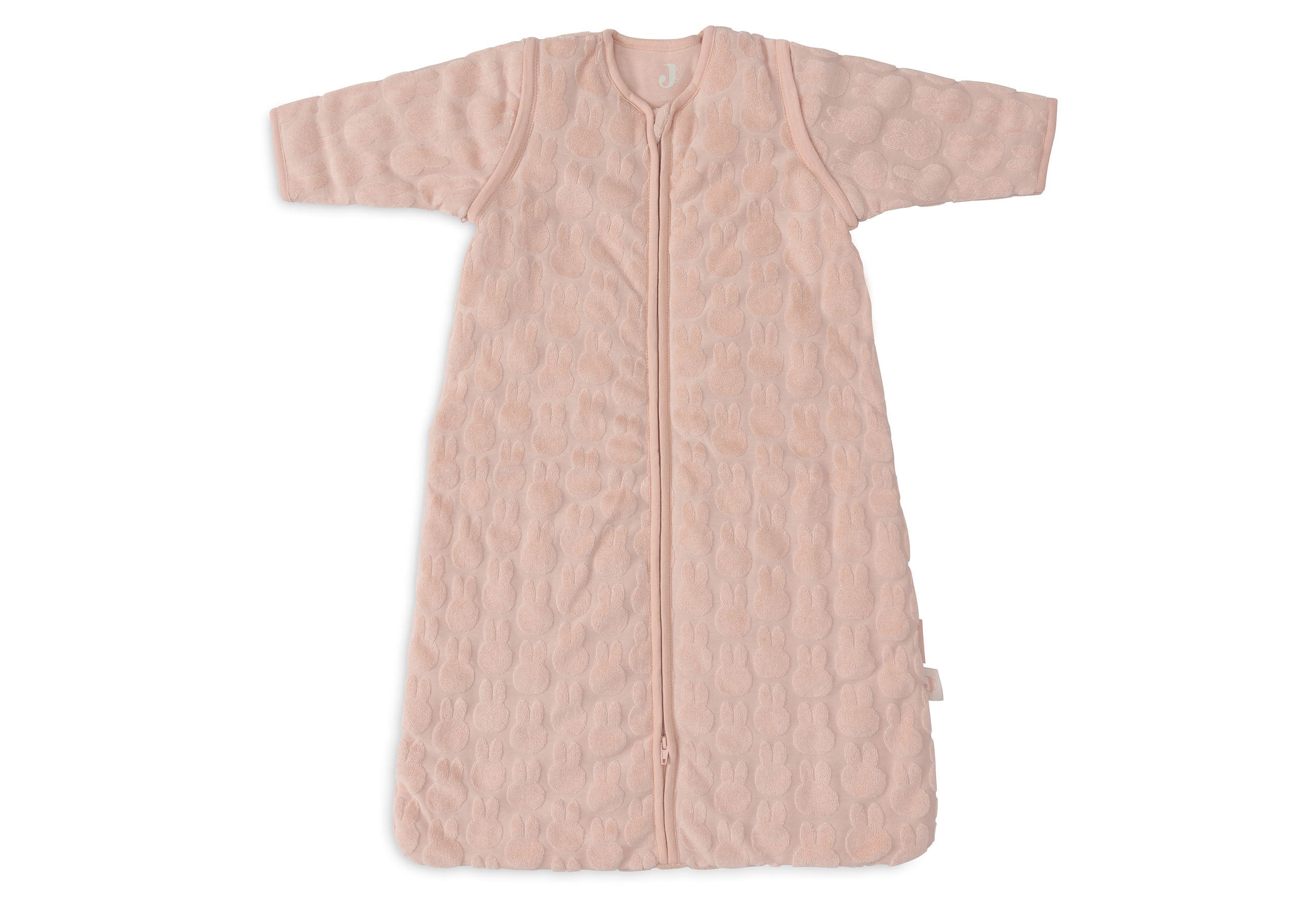 Jollein Jollein - Baby Sleeping Bag with Removable Sleeves - Miffy Jacquard - Wild Rose - Pearls & Swines