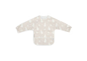 Jollein Jollein - Bib Waterproof long sleeves - Miffy - Nougat - Pearls & Swines