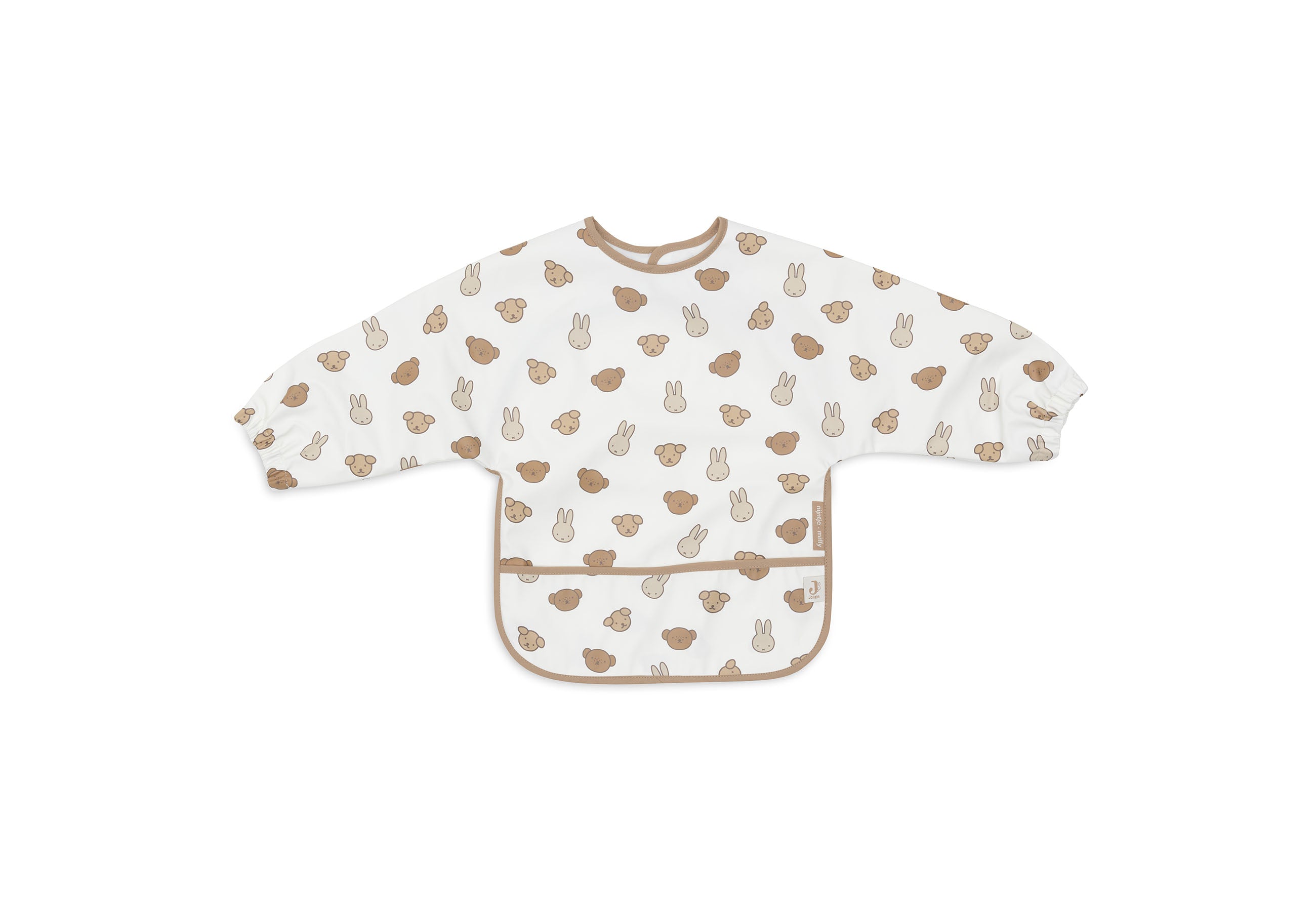 Jollein - Bib Waterproof long sleeves - Miffy and Friends