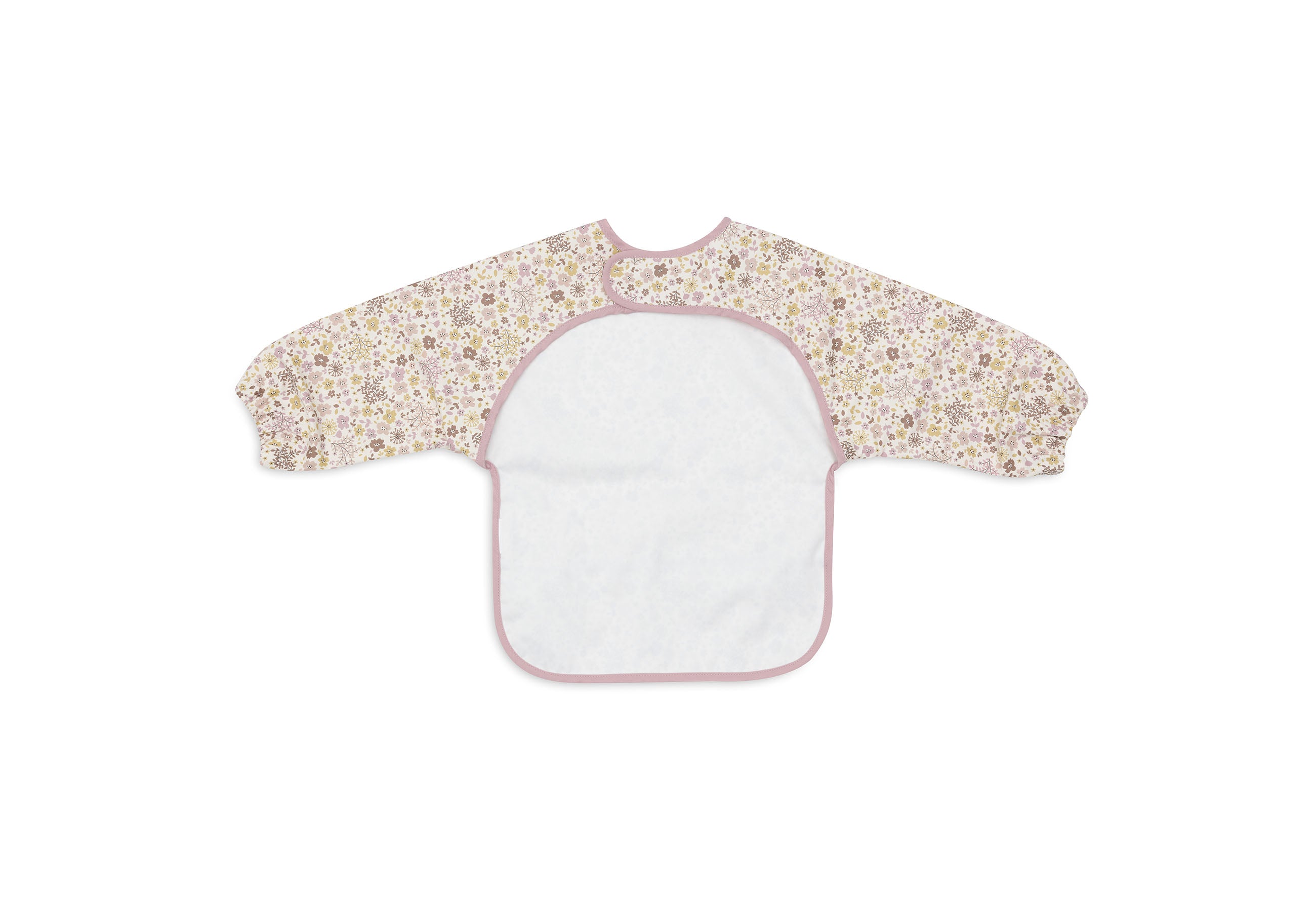 Jollein Jollein - Bib Waterproof long sleeves - Flower Fairies - Pearls & Swines