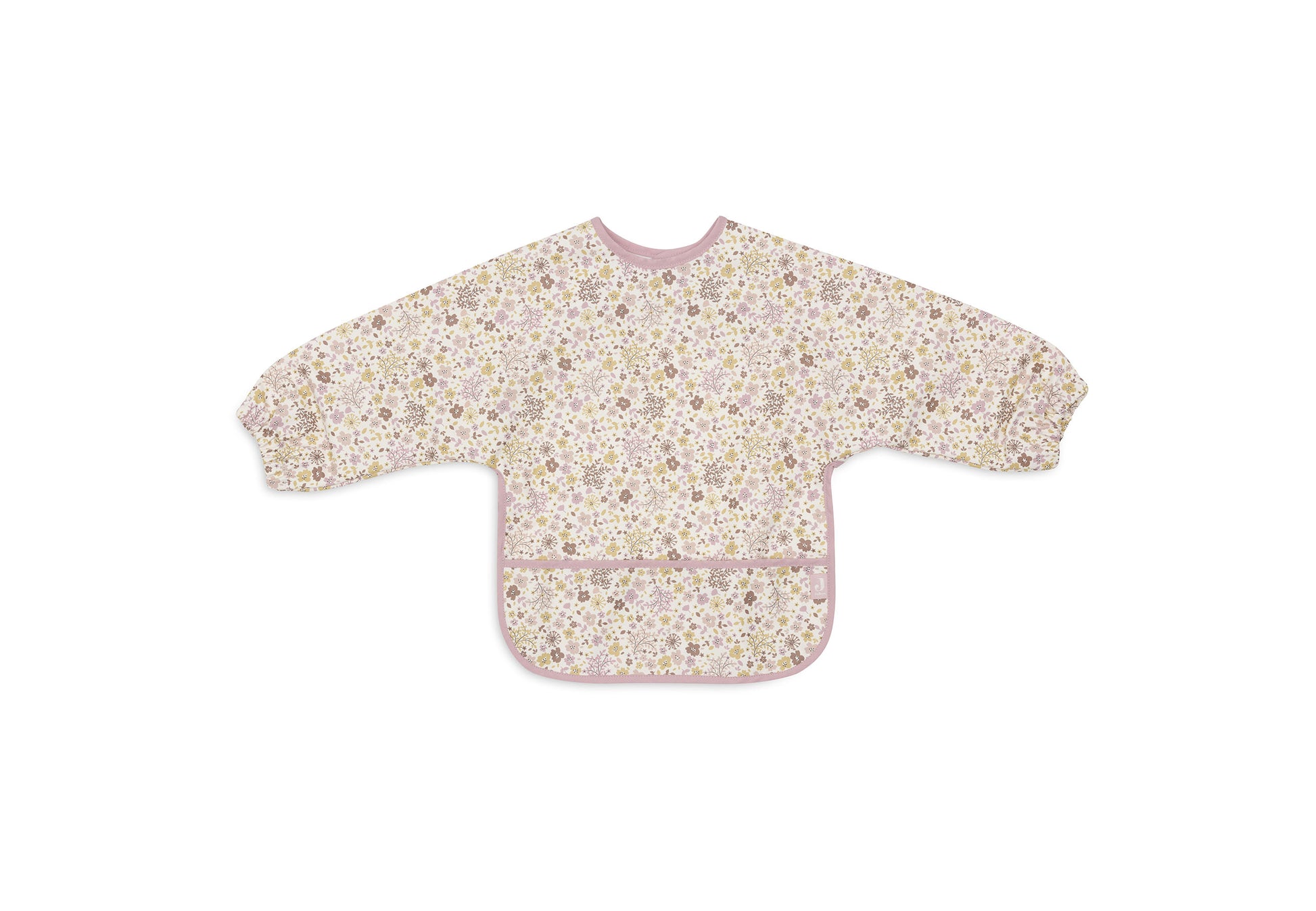 Jollein Jollein - Bib Waterproof long sleeves - Flower Fairies - Pearls & Swines