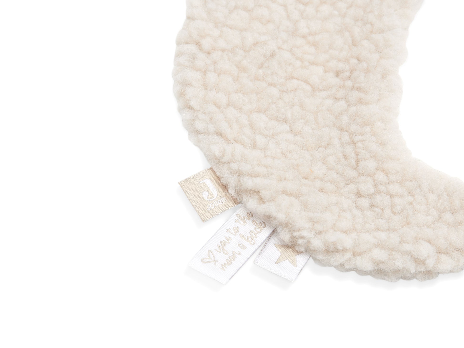 Jollein Jollein - Pacifier Cloth - Moon Nougat - Pearls & Swines