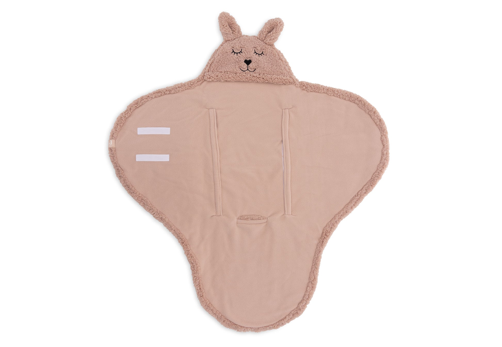 Jollein Jollein - Wrap Blanket Bunny - Wild Rose - Pearls & Swines