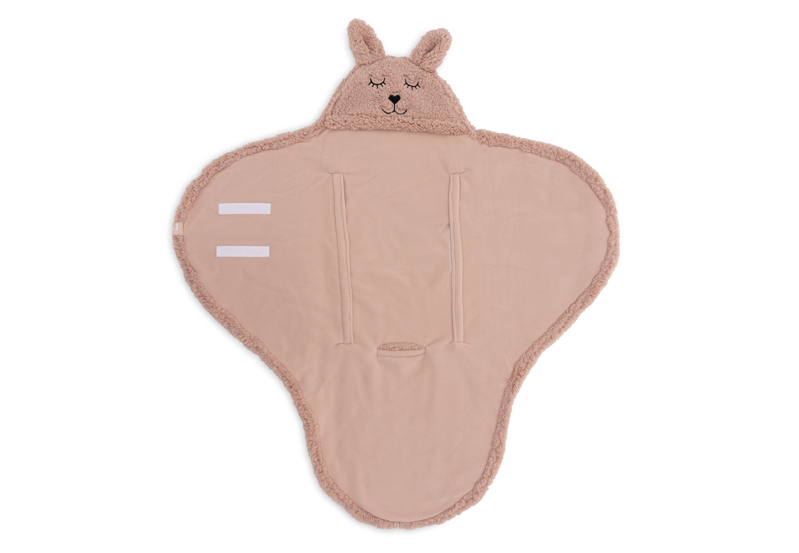 Jollein Jollein - Wrap Blanket Bunny - Wild Rose - Pearls & Swines