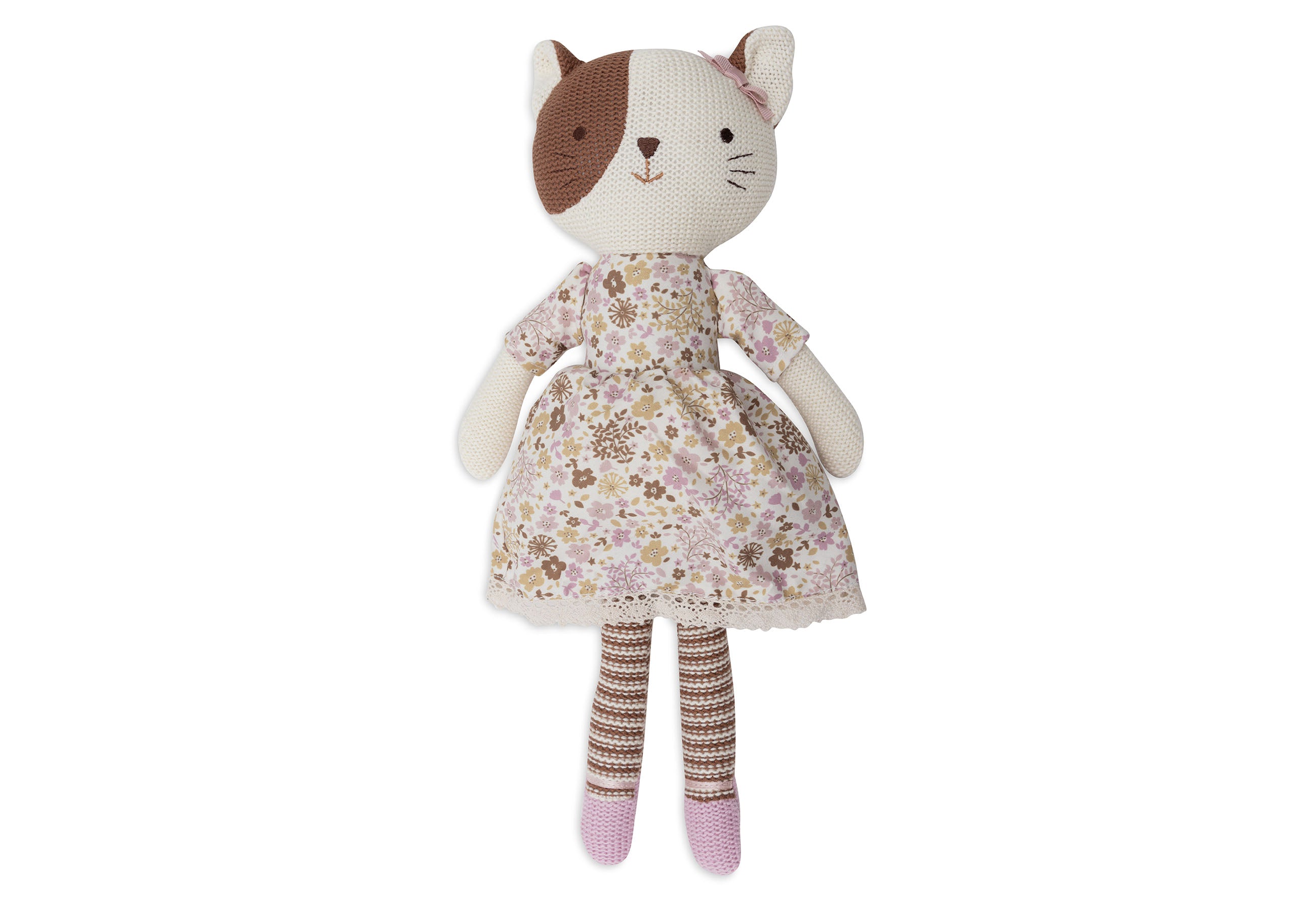 Jollein Jollein - Stuffed Animal - Cat Jill - Pearls & Swines