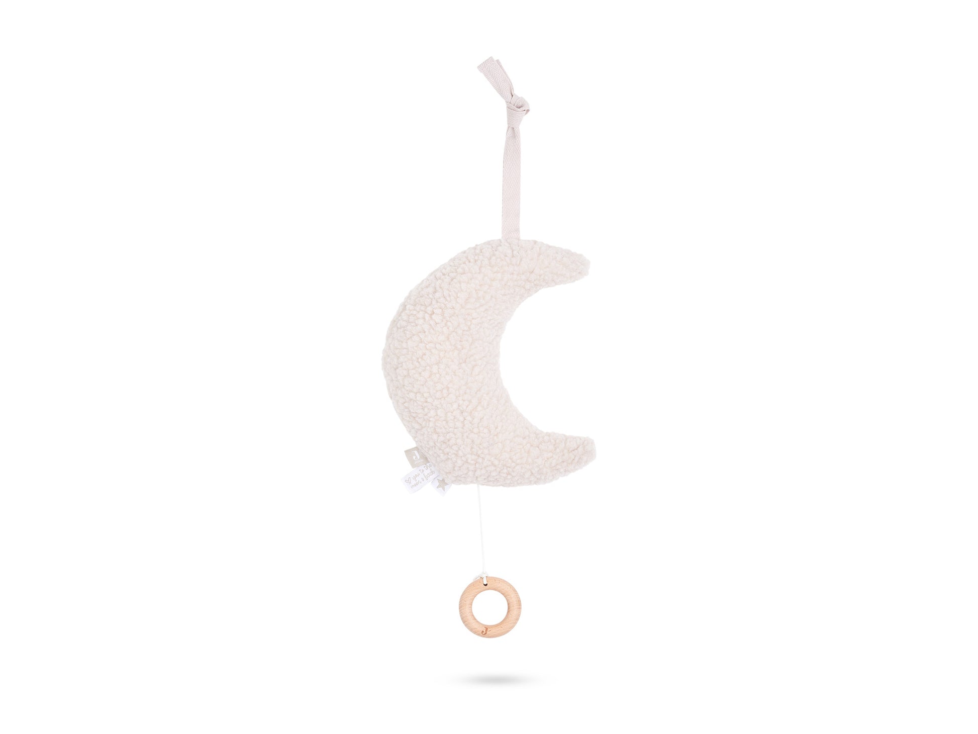 Jollein Jollein - Musical Hanger Moon - Nougat - Pearls & Swines
