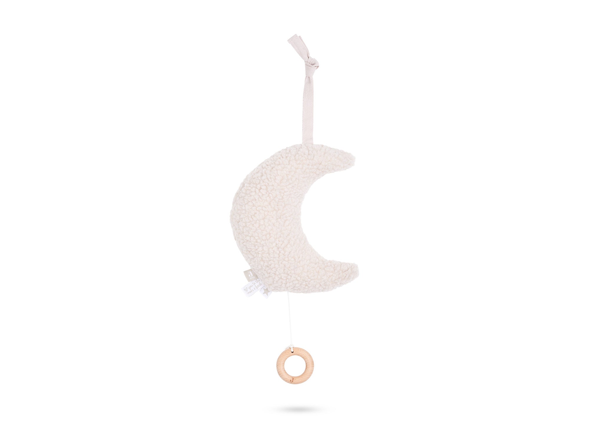 Jollein Jollein - Musical Hanger Moon - Nougat - Pearls & Swines