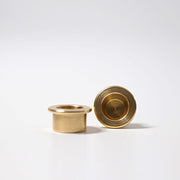 GRIMMS GRIMMS - Candle holder - brass - Pearls & Swines