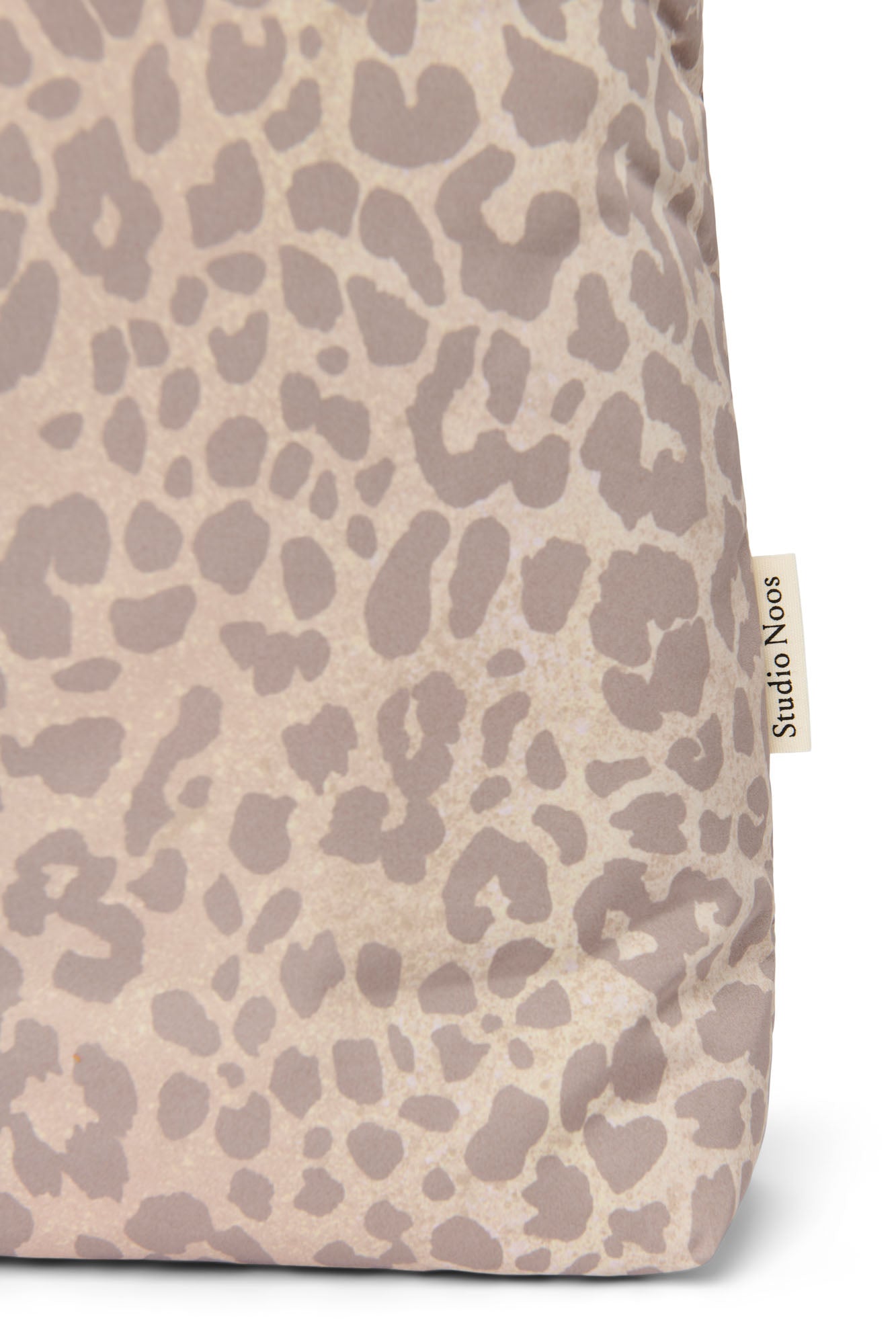 Pearls and Swines Studio Noos - Puffy Mom bag - Beige Leopard - Pearls & Swines