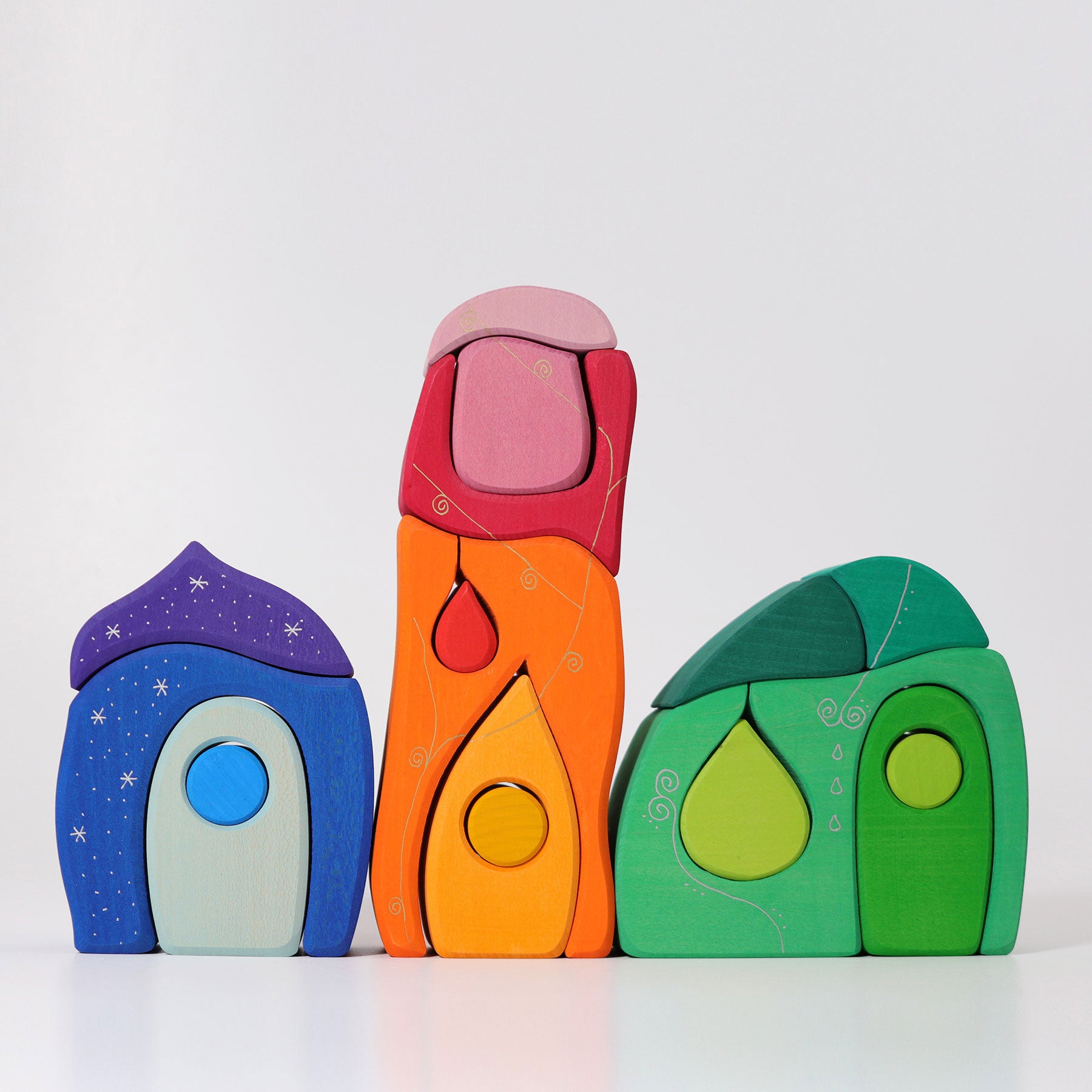 GRIMMS GRIMMS - Fairy Tale Village - Multi color - Pearls & Swines