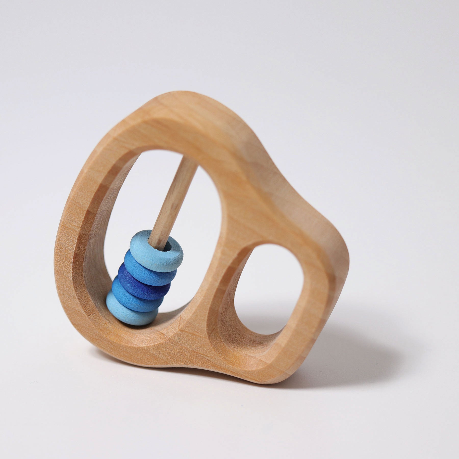 GRIMMS GRIMMS - Klipp Klapp - Natural/blue - Pearls & Swines