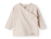 MarMar Copenhagen MarMar Copenhagen - Tut Wrap Modal Newborn - Light Beige Mel - Pearls & Swines