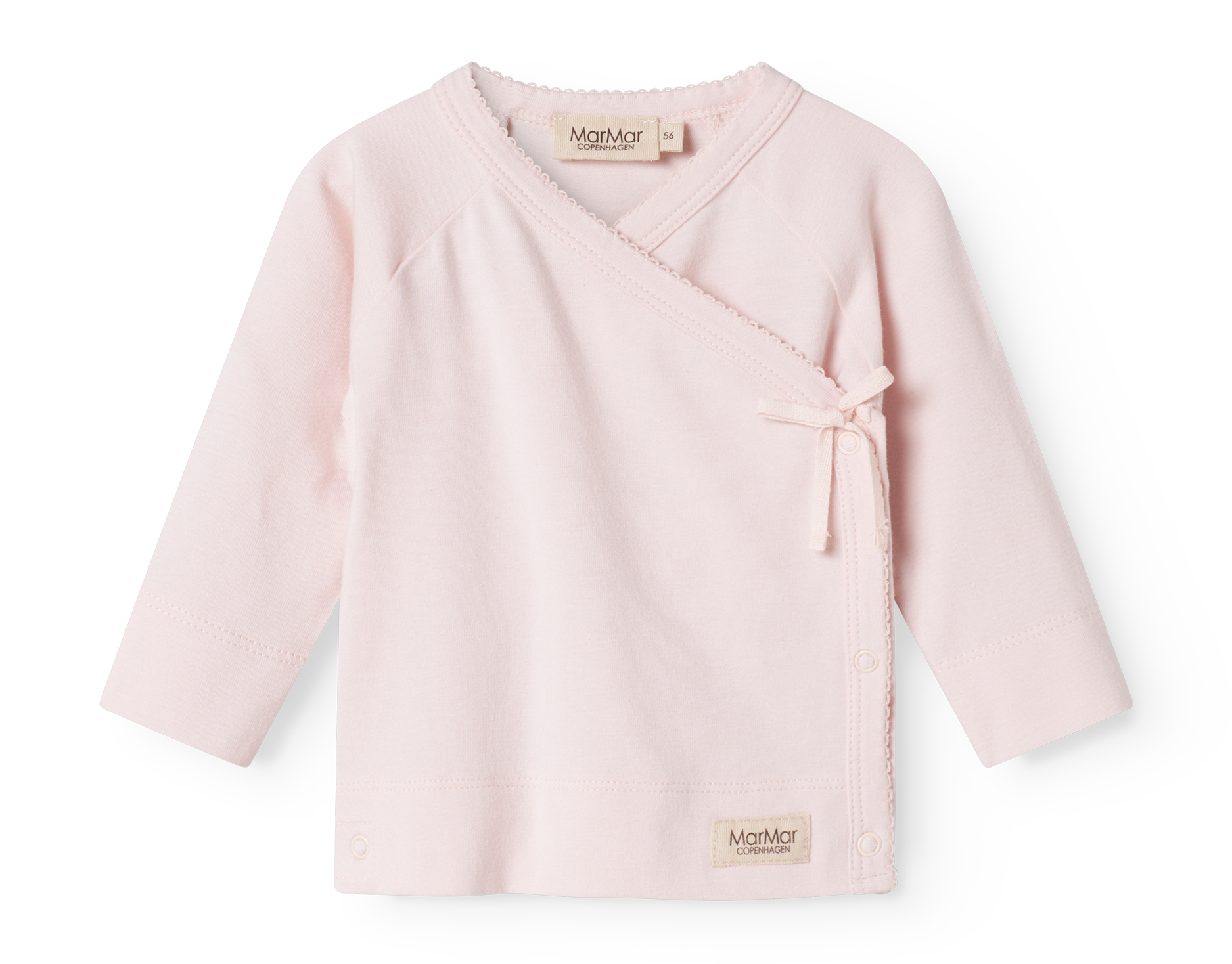 MarMar Copenhagen MarMar Copenhagen - Tut Wrap Modal Newborn - Rosa - Pearls & Swines