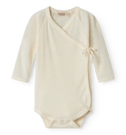 MarMar Copenhagen MarMar Copenhagen - Belita Rib Newborn - Naturel - Pearls & Swines