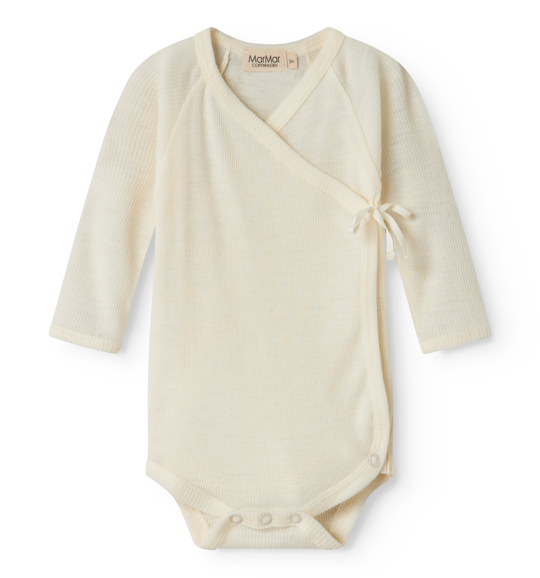 MarMar Copenhagen MarMar Copenhagen - Belita Rib Newborn - Naturel - Pearls & Swines