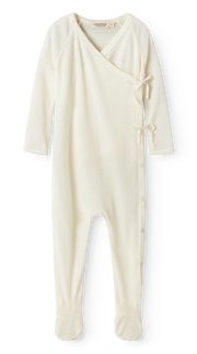 MarMar Copenhagen MarMar Copenhagen - Rubetta Wool Rib Newborn - Naturel - Pearls & Swines