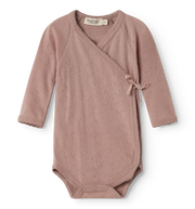 MarMar Copenhagen MarMar Copenhagen - Belita Wool Pointelle Newborn - Burnt Rose - Pearls & Swines