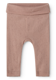 MarMar Copenhagen MarMar Copenhagen - Piva Wool Pointelle Newborn - Burnt Rose - Pearls & Swines