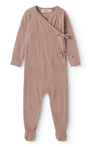 MarMar Copenhagen MarMar Copenhagen - Rubetta Wool Pointelle Newborn - Burnt Rose - Pearls & Swines