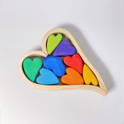 GRIMMS GRIMMS - Hearts - Rainbow - Pearls & Swines