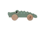 Jollein Jollein - Wooden Crocodile on wheels - Jungle Jambo - Pearls & Swines