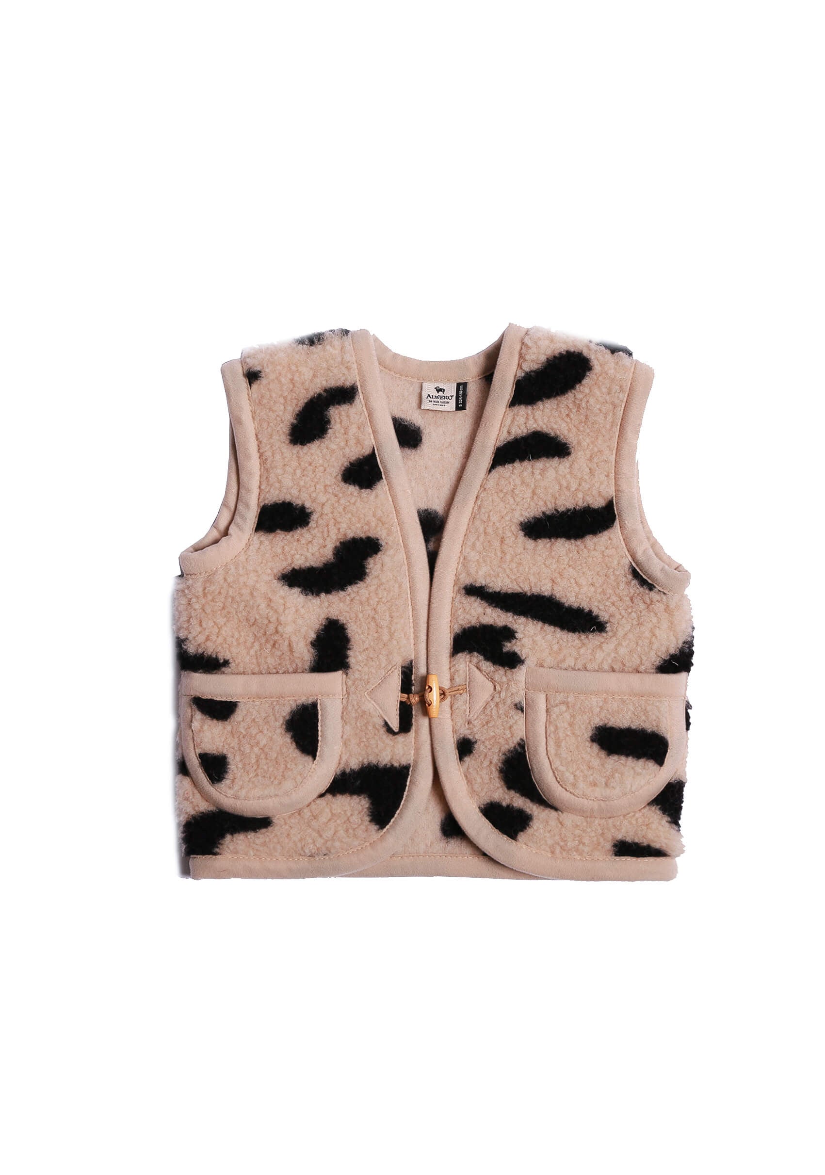 Alwero Alwero - Body Warmer Alpen Junior - Geopard - Pearls & Swines