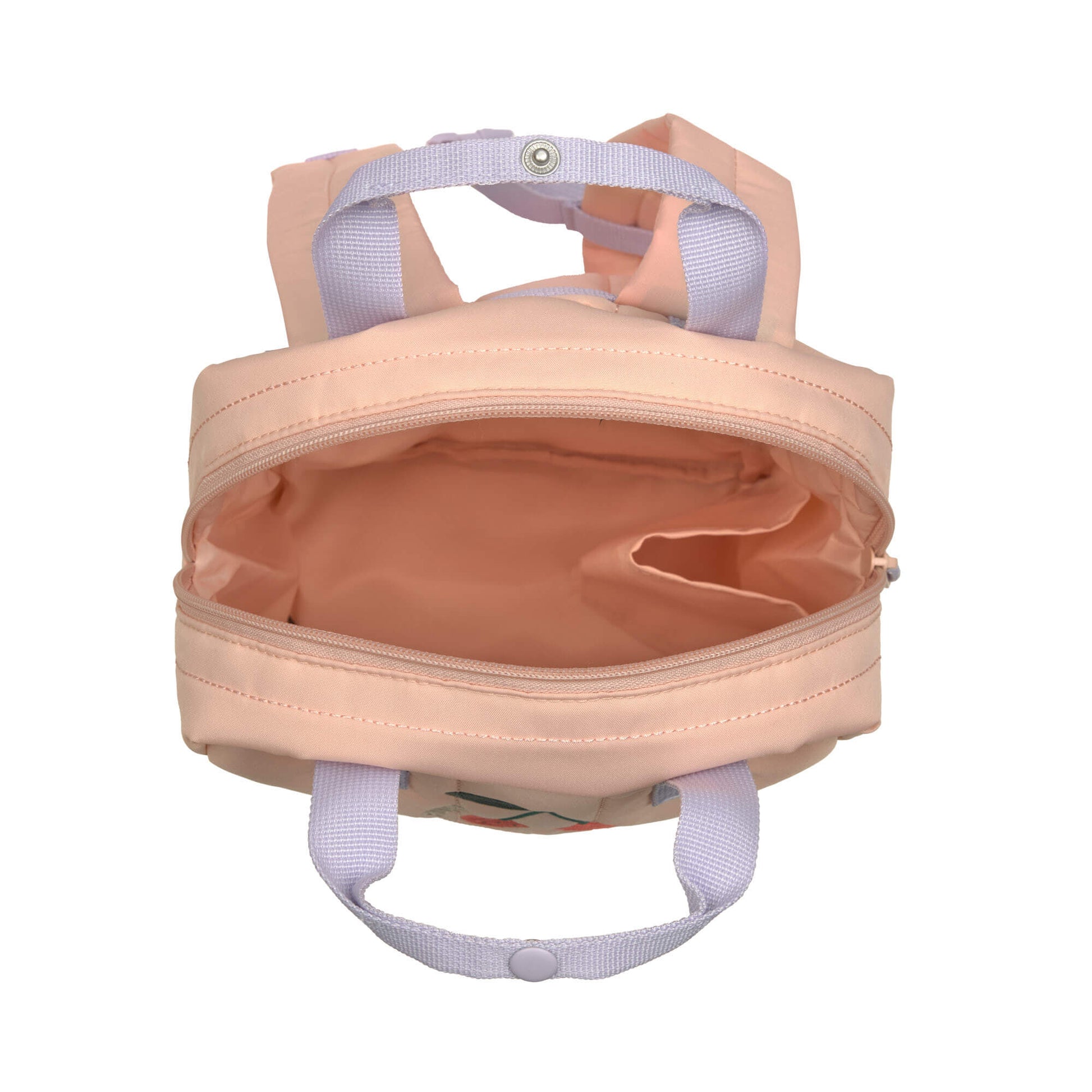 Lässig Lässig - Mini Square Backpack - Little Gang, Cherry Peach - Pearls & Swines