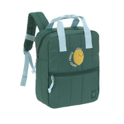 Lässig Lässig - Mini Square Backpack - Little Gang, Lemon dark green - Pearls & Swines