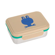 Lässig - Lunchbox RVS - Happy Prints Caramel