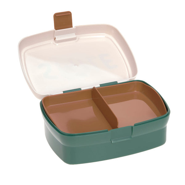 Lässig Lässig Lunch Set (Lunchbox & Drinking Bottle) - Little Gang, Smile Milky - Pearls & Swines