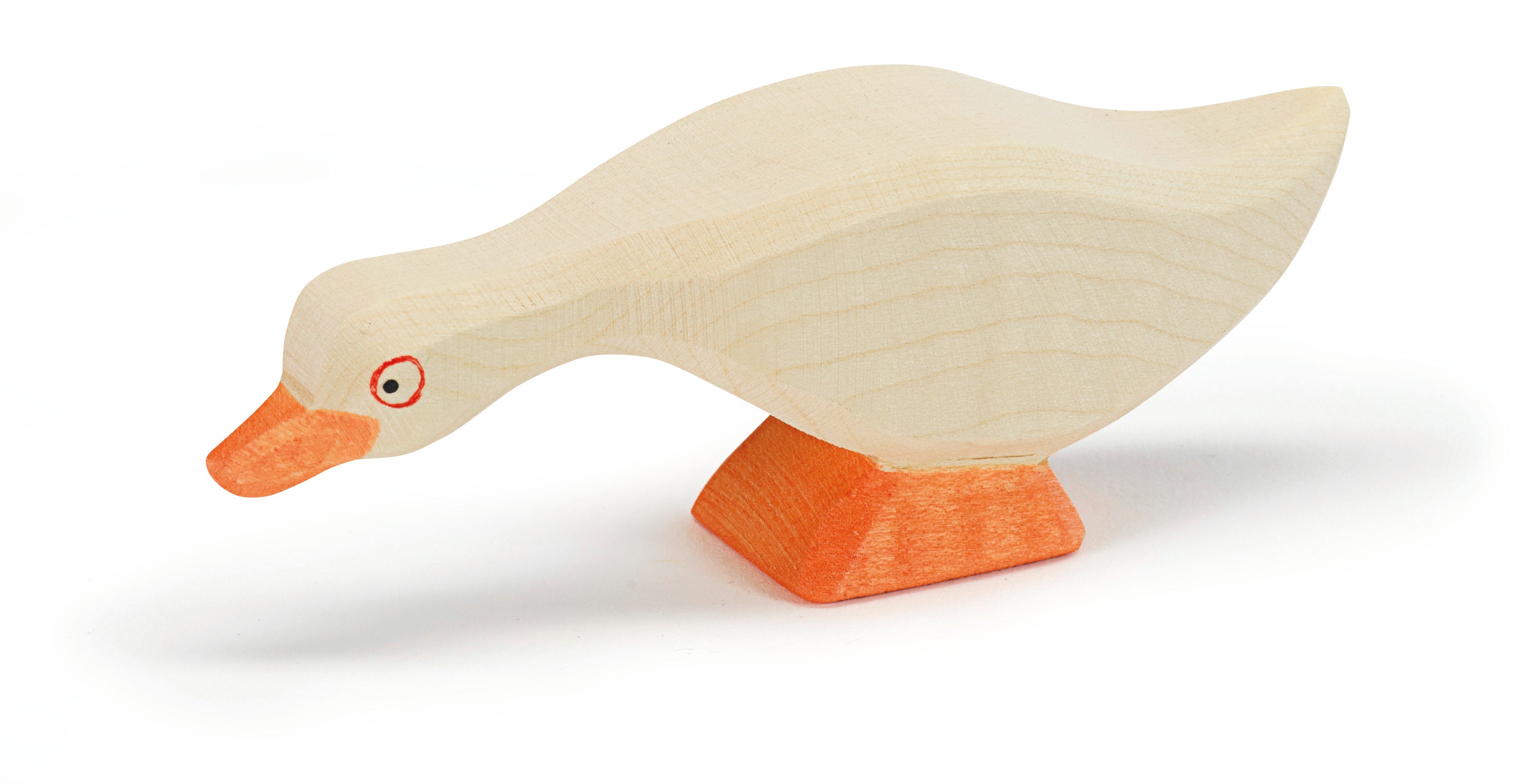Ostheimer Ostheimer - Goose head low - Wooden animal - Pearls & Swines