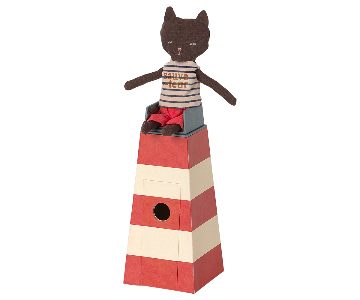 Maileg Maileg - Sauveteur - Tower with cat - Pearls & Swines