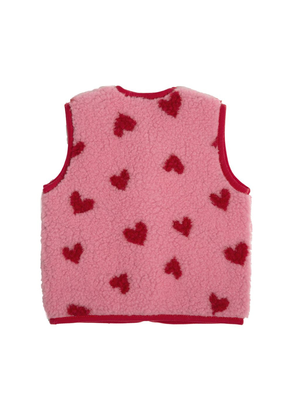 Alwero Alwero - Bodywarmer X Salty Tyb Junior - Bubble Gum Heart - Pearls & Swines