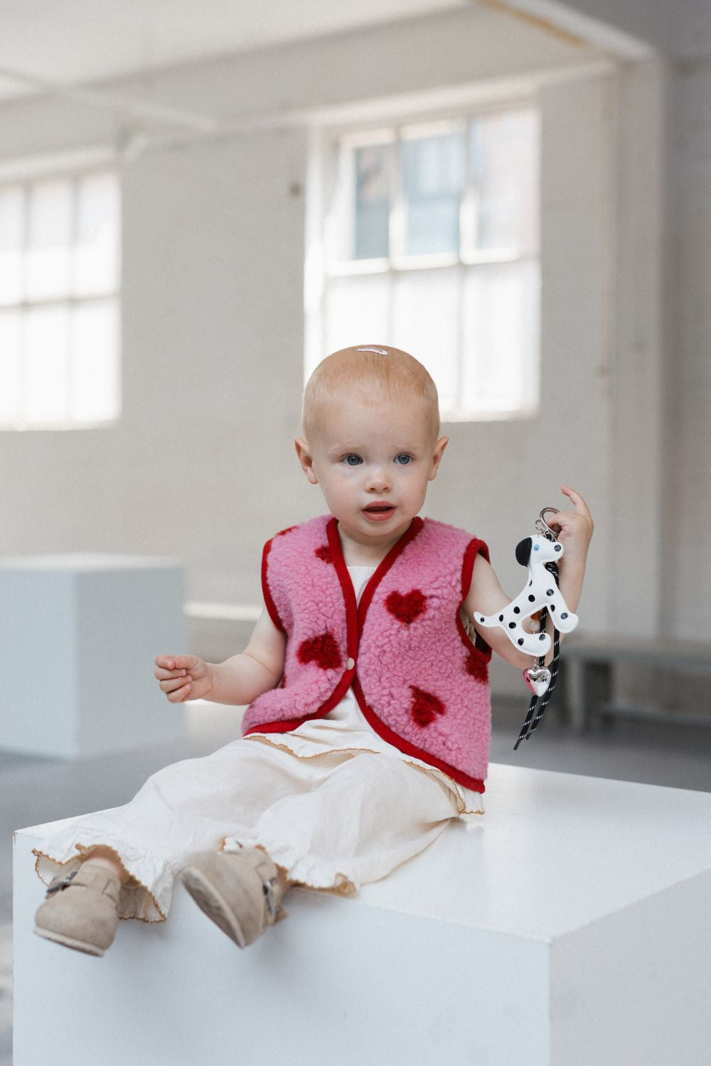 Alwero Alwero - Body Warmer Baby - X Salty Lulu - Bubble Gum Heart - Pearls & Swines