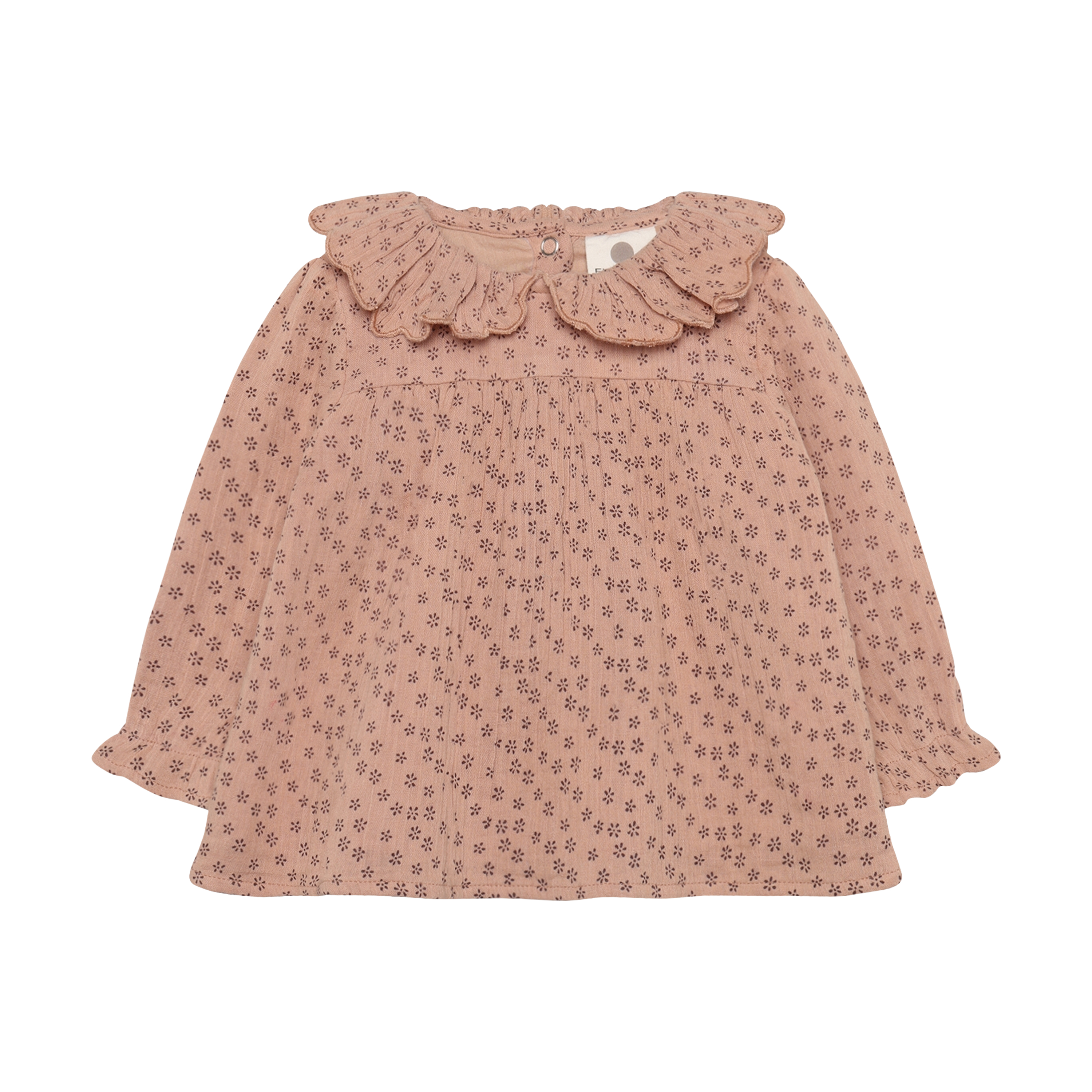 Enfant Enfant - Shirt LS Woven - Brush - Pearls & Swines
