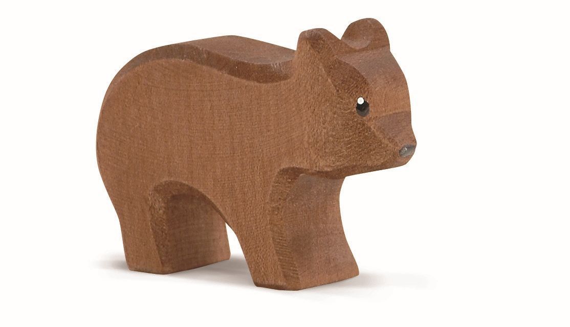 Ostheimer Ostheimer - Bear small running - Wooden animal - Pearls & Swines