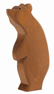 Ostheimer Ostheimer - Bear standing head high - Wooden animal - Pearls & Swines