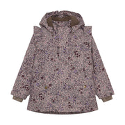Enfant - Jacket W. Frills AOP - Adobe Rose