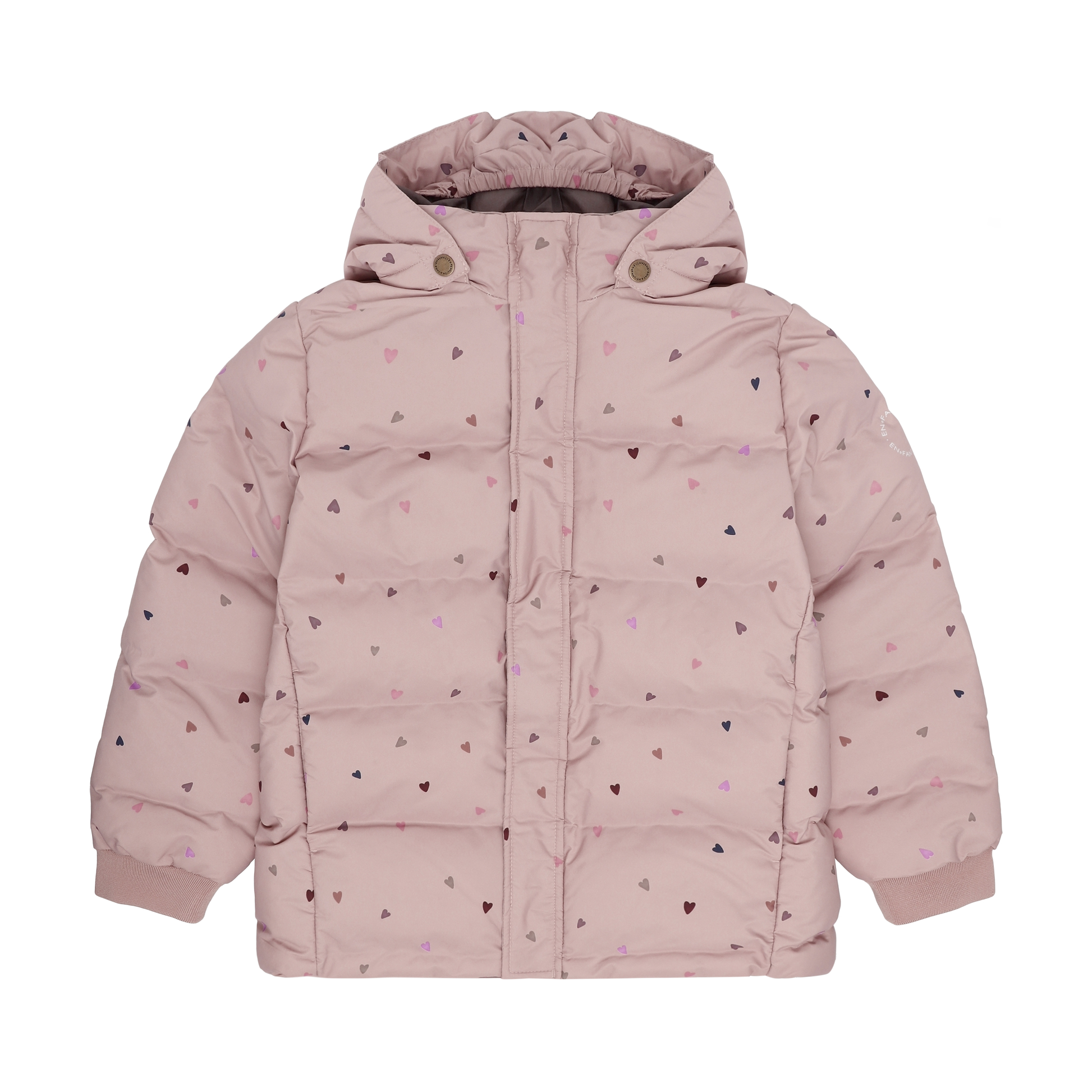 Enfant Enfant - Jacket Quilt Flock AOP - Adobe Rose - Pearls & Swines