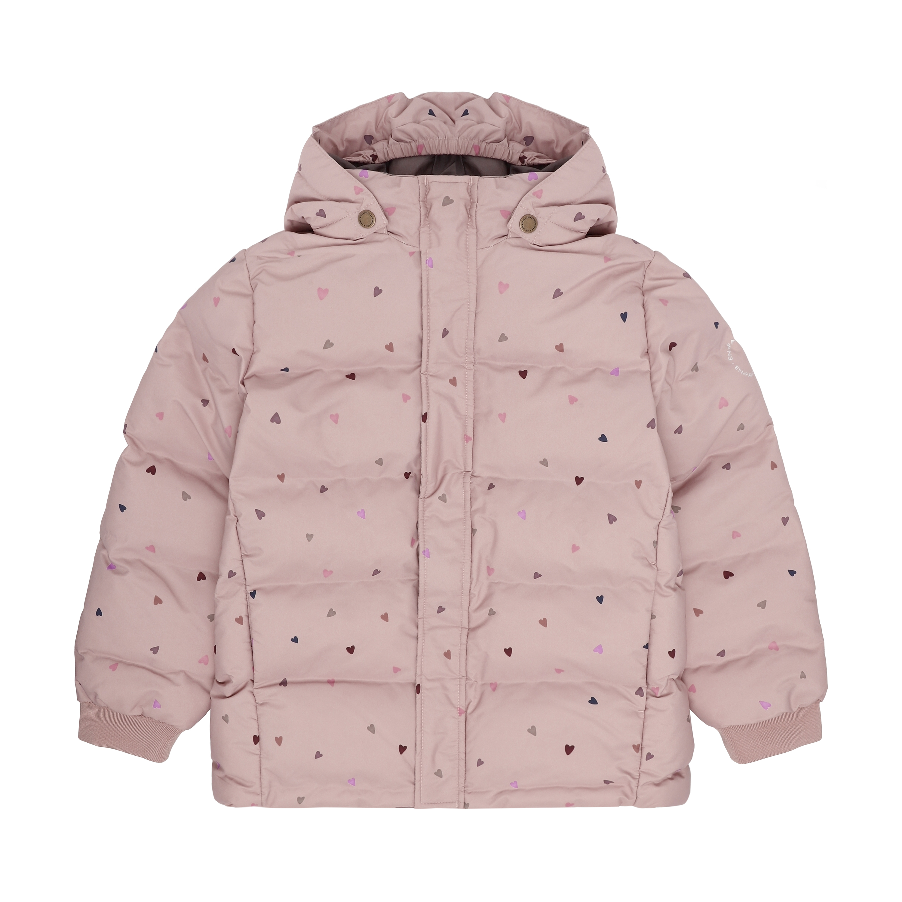 Enfant Enfant - Jacket Quilt Flock AOP - Adobe Rose - Pearls & Swines