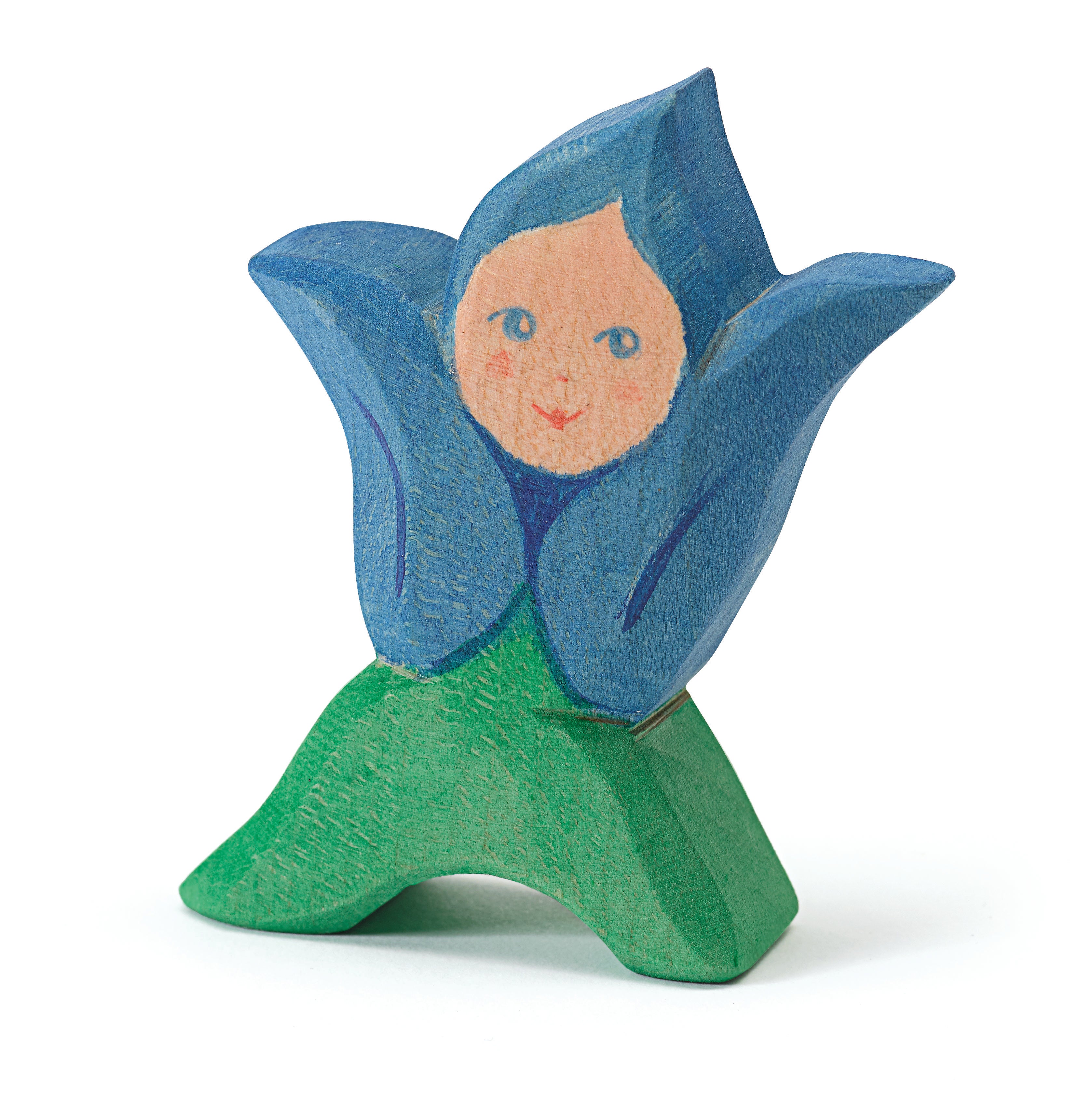 Ostheimer Ostheimer - Flower Child Gentian - Wooden figure - Pearls & Swines